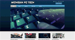 Desktop Screenshot of michiganpctech.com